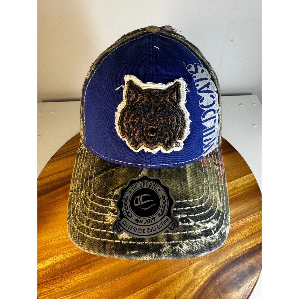 Arizona Wildcats Collegiate Collection Adjustable Baseball‎ Cap Mossy Oak Camo